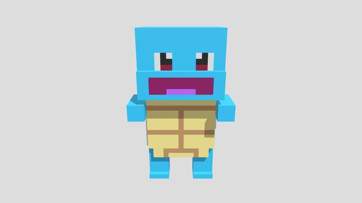 Squirtle 3D Model