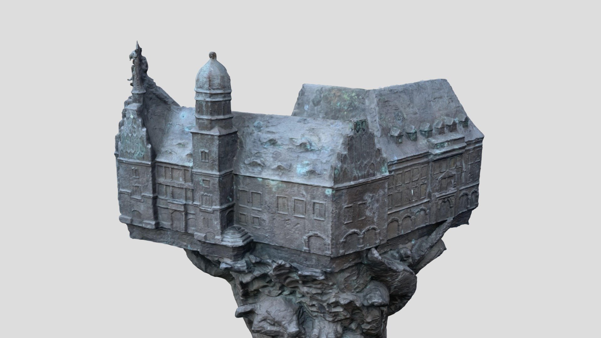 Sculpture of the old town hall - Halle (Saale)