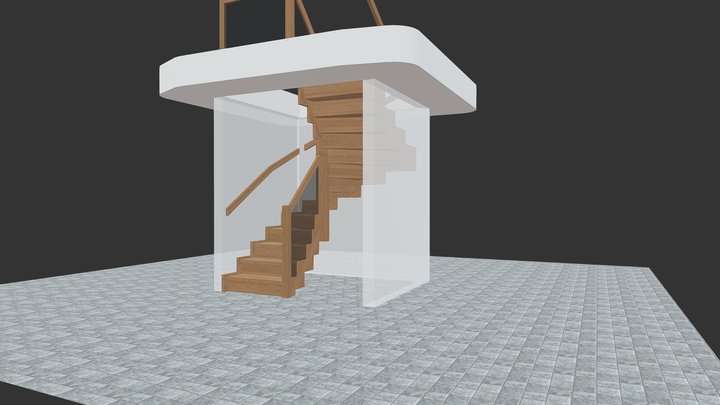 Staircase 5 3D Model
