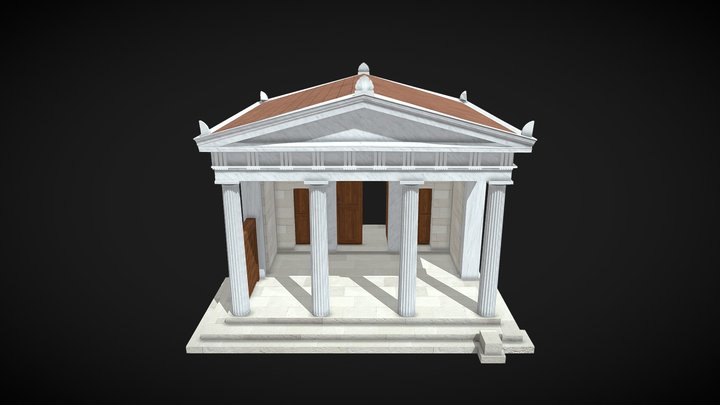 Propylaea - Delos 3D Model