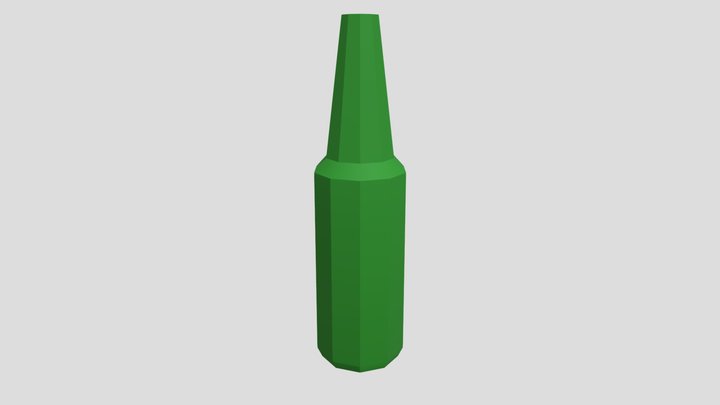 Garrafa Heinkein 3D Model
