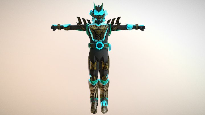 Rider 25 3D Model