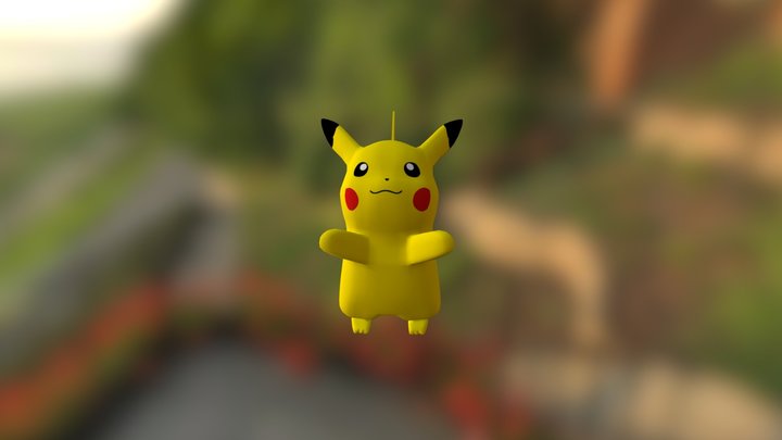 Pikachu 3D Model
