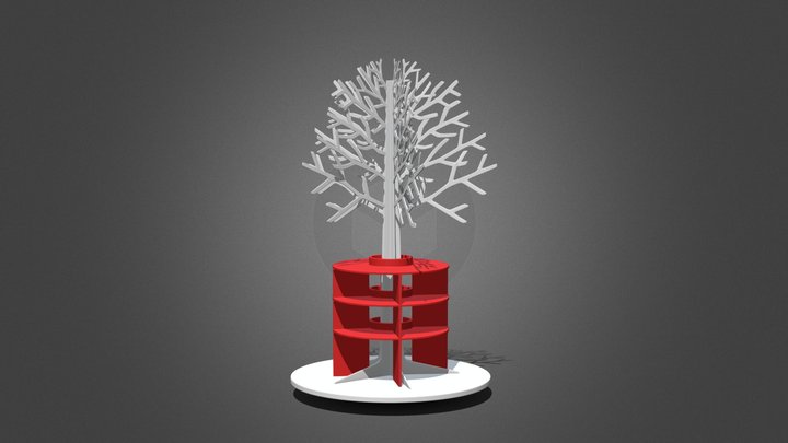 Tree display 3D Model
