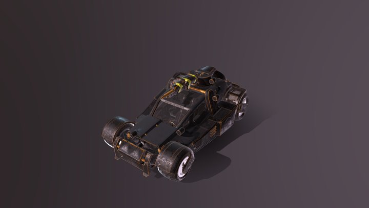 Race Car 3D Model