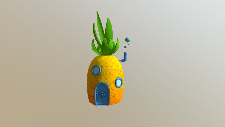 Pineapple house 3D Model