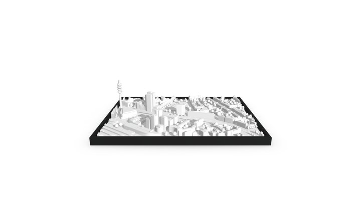 Interaktives Stadtmodell 3D Model