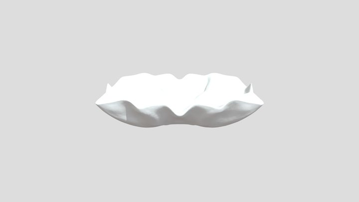 sink smooth symmetry wave 3D Model