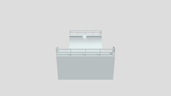 Halfpipe 3D Model
