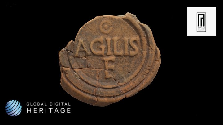 Roman ceramic stamp