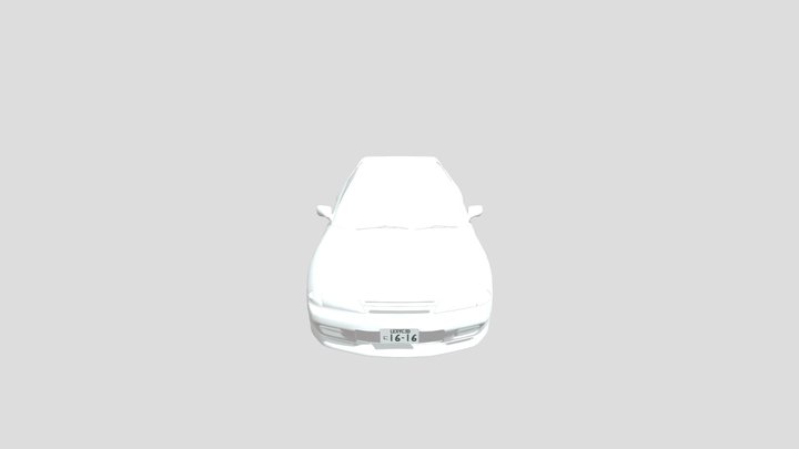 Nissan-skyline-r32-gt-r-obj 3D Model