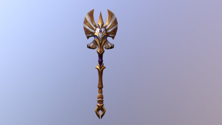 权杖 3D Model