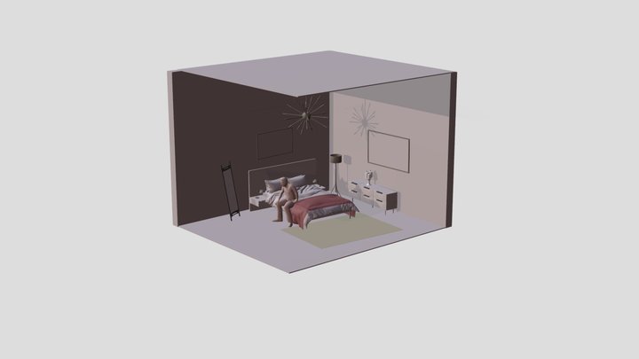 camera scena 3D Model