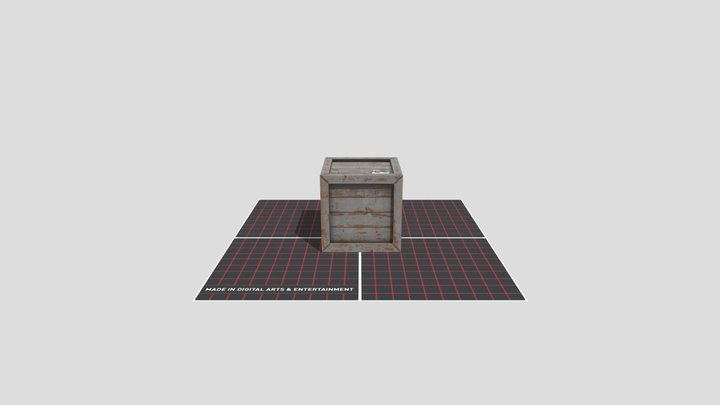 Crate Model 3D Model