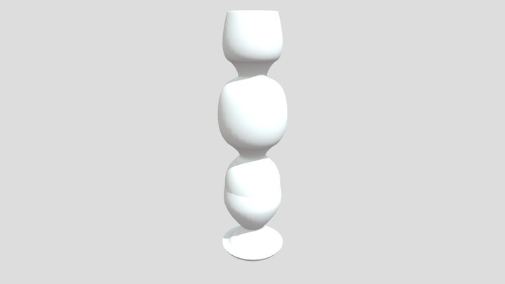 Vase 2 Jade 3D Model