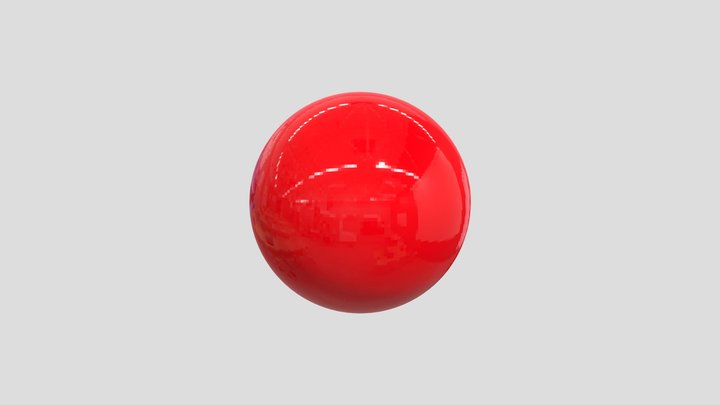 Shiny Ball 3D Model