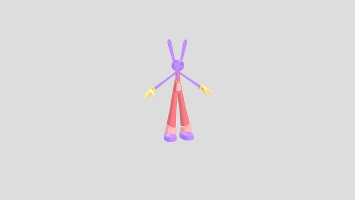 Unifinished Jax model 3D Model