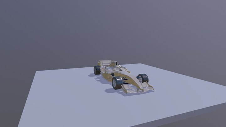 Formule 1 3D Model