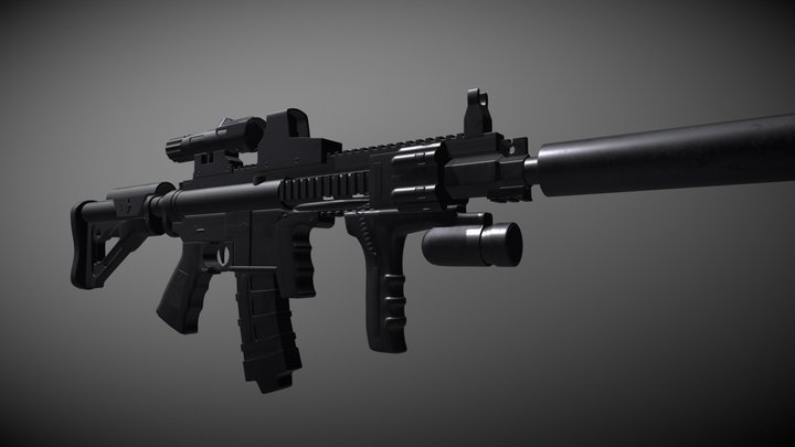 M416 3d Models - Sketchfab