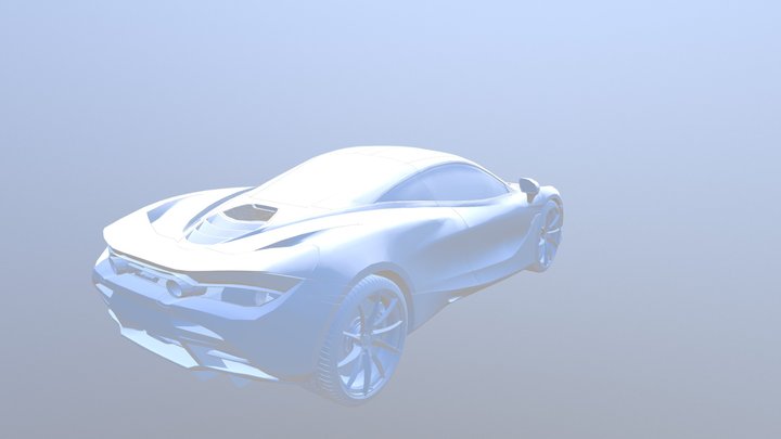 McLaren 720S 3D Model