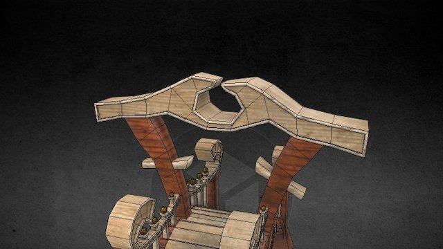 Fantasy bridge 3D Model