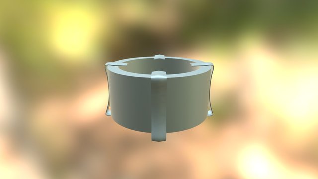 Burro Efficient Stove New Design 3D Model