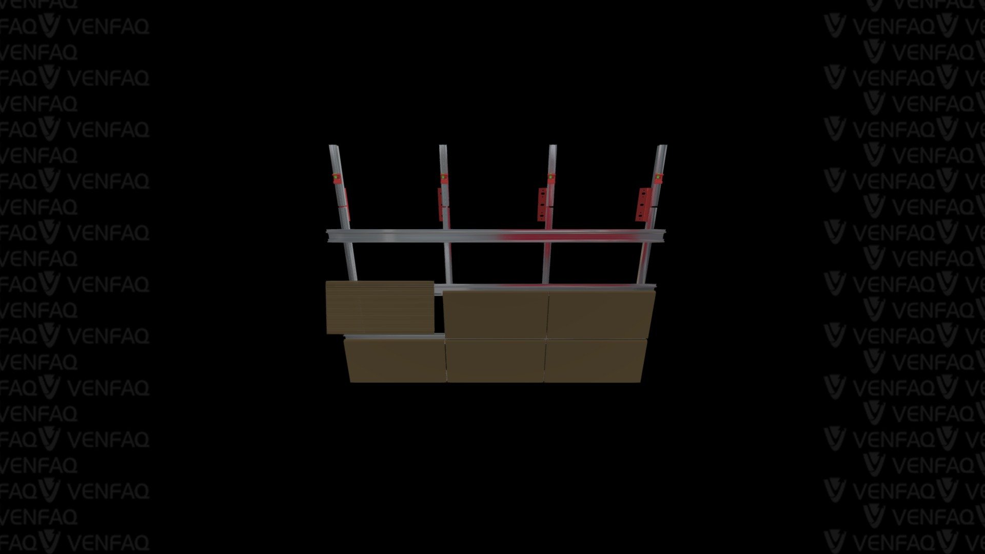 VCOTA Vertical Support — Sketchfab embed 3D viewer