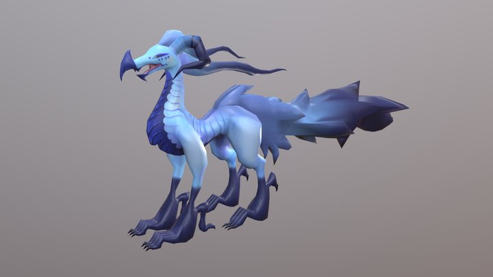 ClownDragon 3D Model