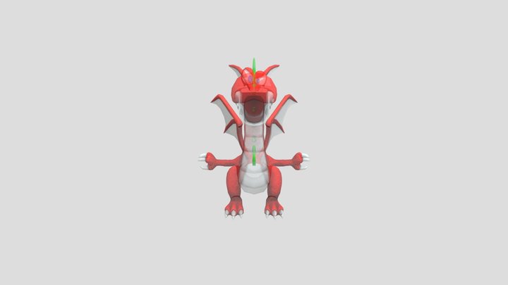 Nintendo Switch - Super Mario RPG - Bahamutt 3D Model