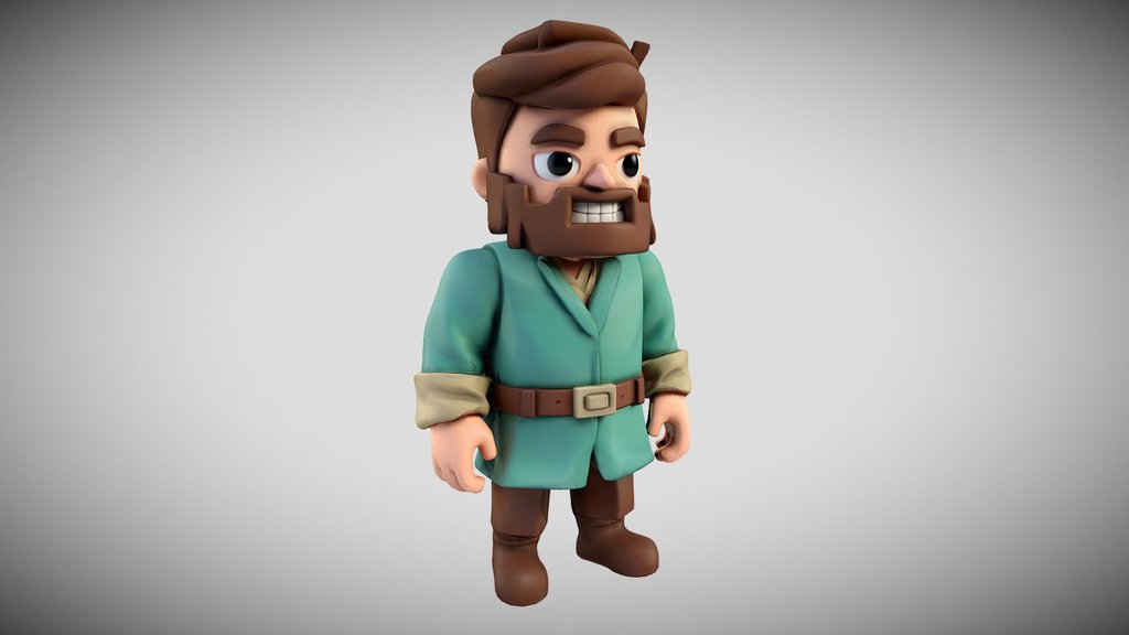 Chibi Funny Farmer