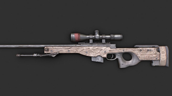 AWP_Typographus 3D Model