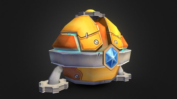 Gnomes Warchest 3D Model