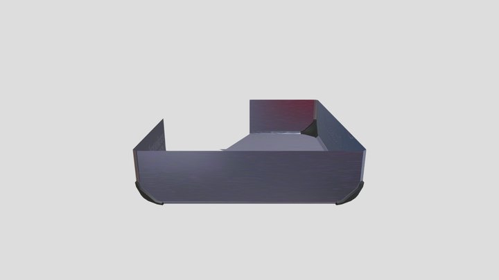 Box Piece With Material V36 3D Model