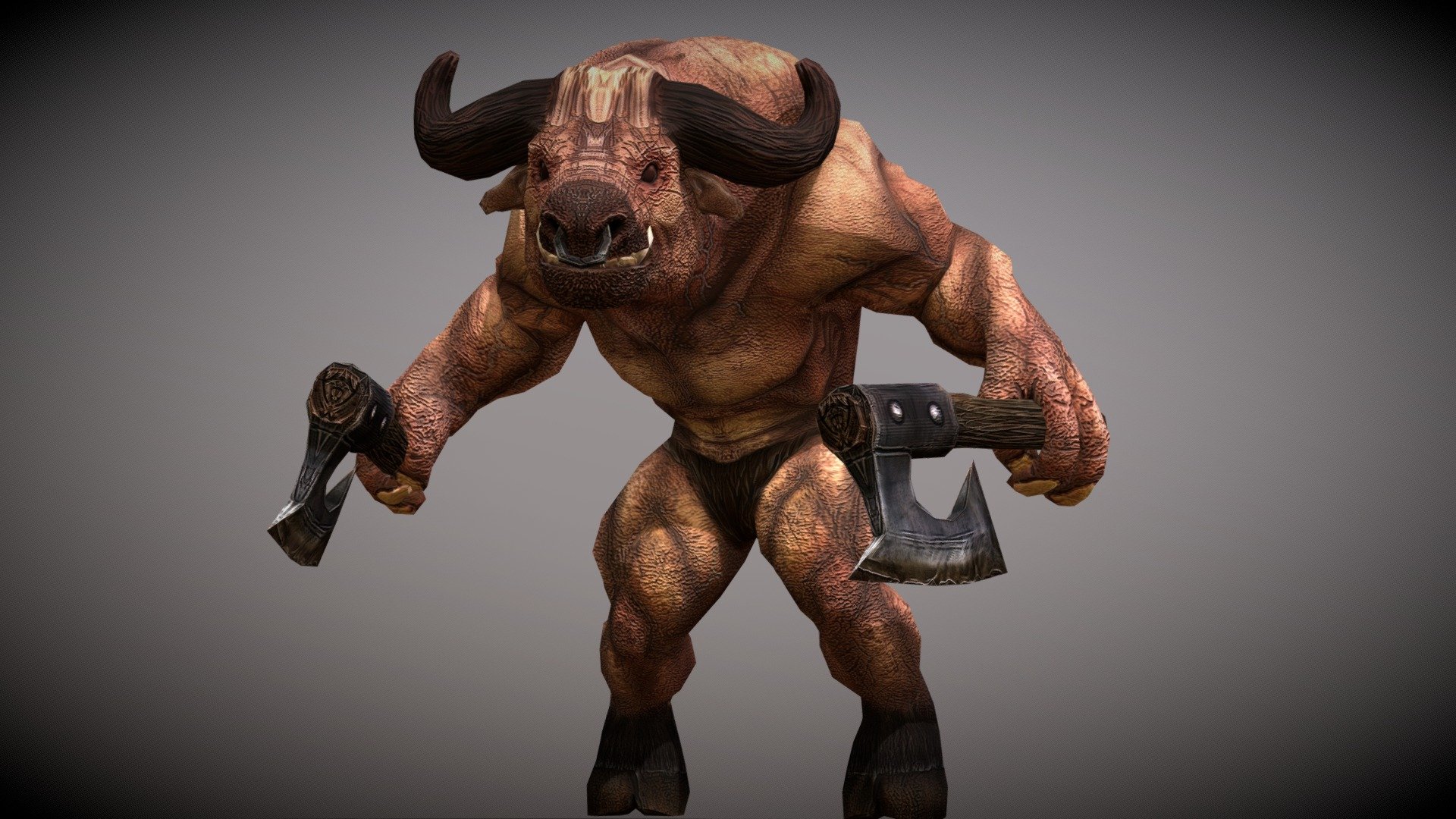 3DRT - Minotaur - Buy Royalty Free 3D model by 3DRT.com [518bc81 ...