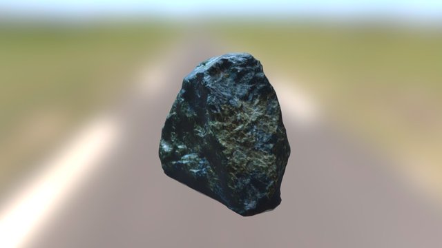 Rock VI Low Poly 3D Model