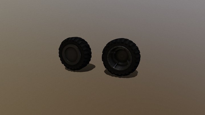 WHEEL OFFROAD 3D Model