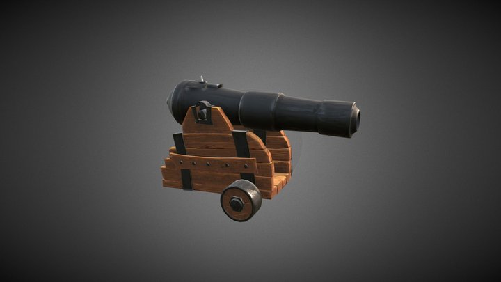 Cannon 3D Model