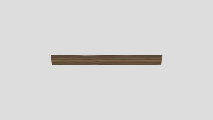 PS1 Style Plank – Free 3D Model STL