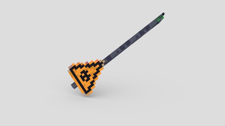 Spear "Traffic sign" (v1) 3D Model