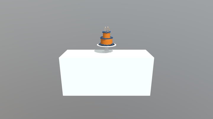 Cake 3D Model