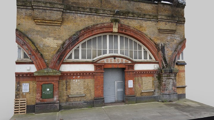 Spa Road Station Entrance – Kostenloses 3D-Modell STL