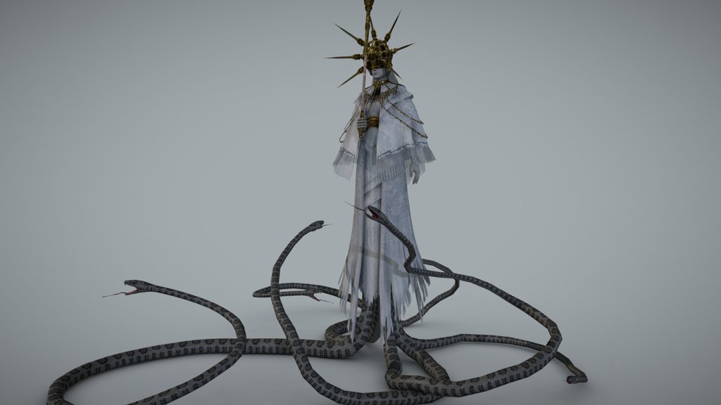 Dark Creepy 3D Characters - A 3D model collection by Loksanor - Sketchfab