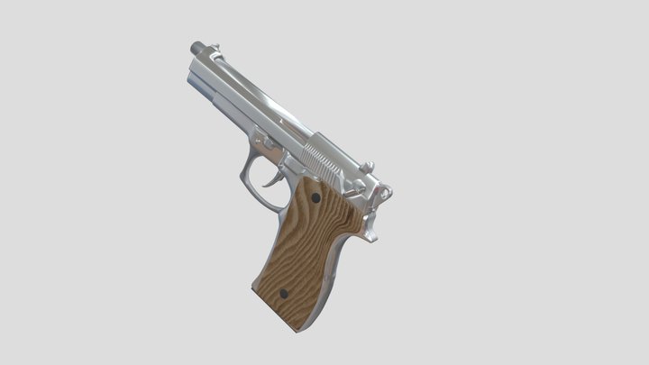Berreta-M9 - polished 3D Model