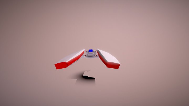 starhip 3D Model