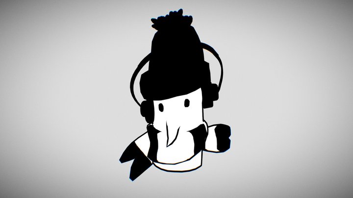 Punpun 3D Model
