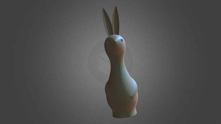 Bunny 300mm 3D Model