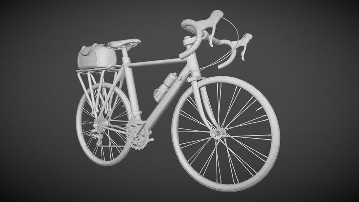 Bicycle Base Model 3D Model