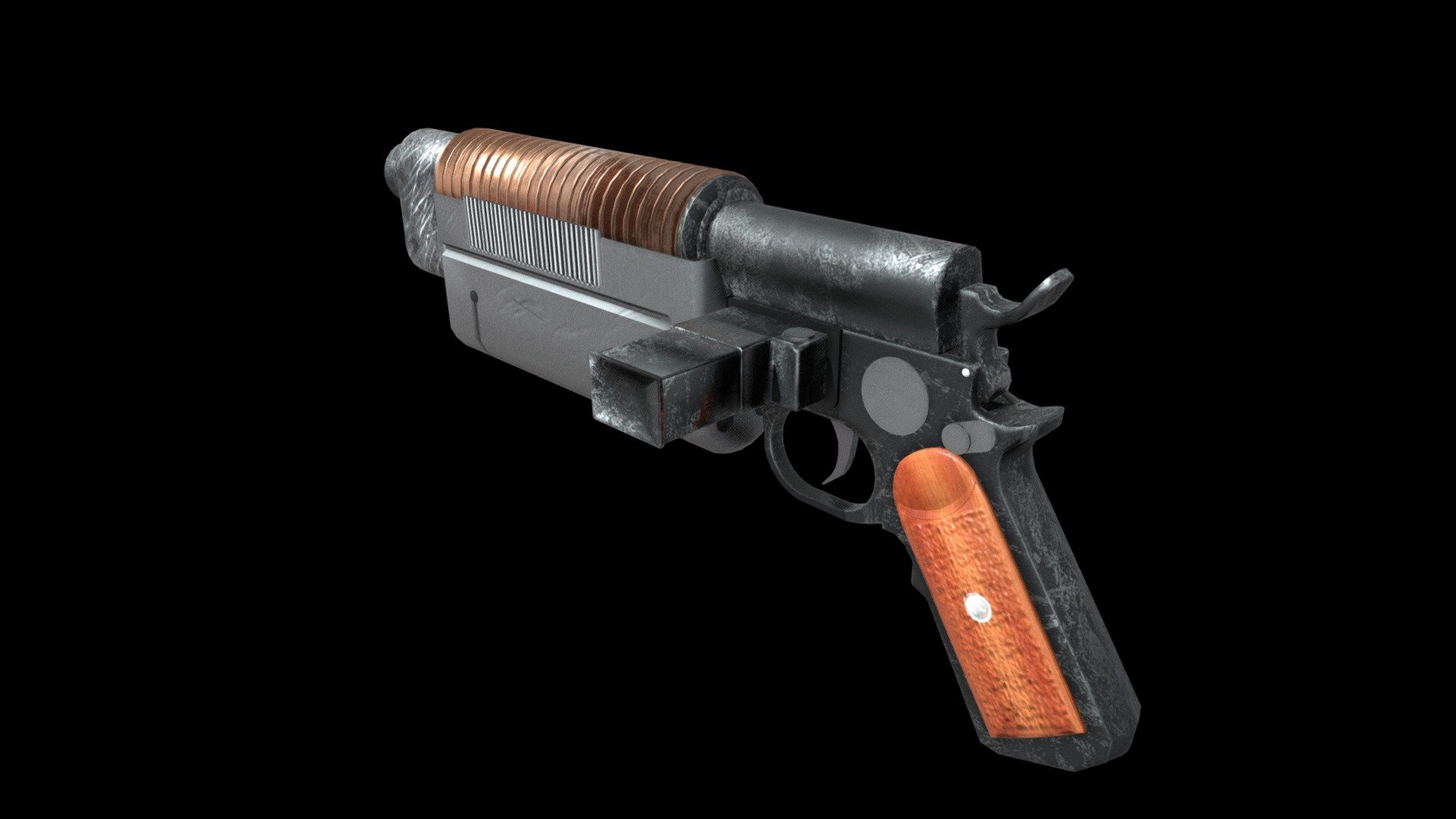 BRYAR BLASTER PISTOL - Buy Royalty Free 3D model by Exsp [5190daf ...