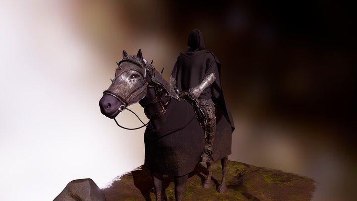 Dark rider 3D Model