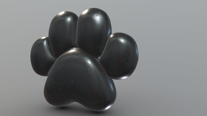 Random Pawpads 002 3D Model